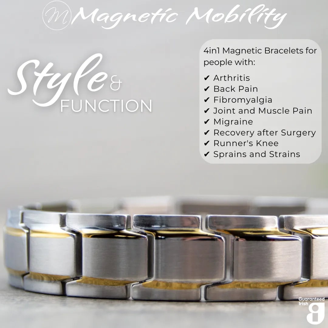4in1 Magnetic Bracelet: Alexander's Moon | Magnetic Mobility
