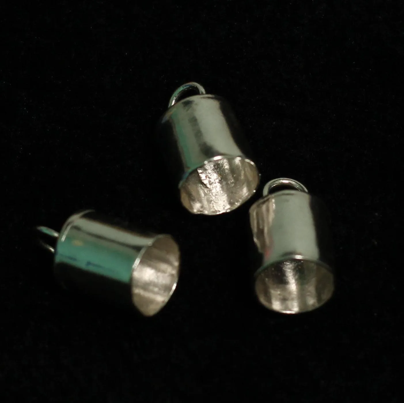 92.5 Sterling Silver 8mm Inner Diameter End Tubes