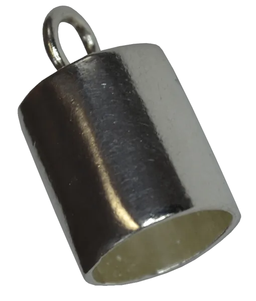 92.5 Sterling Silver 8mm Inner Diameter End Tubes