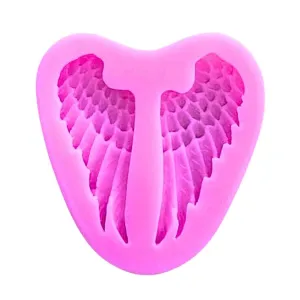 Angel Wings Shape Silicone Fondant Gum Paste Mould