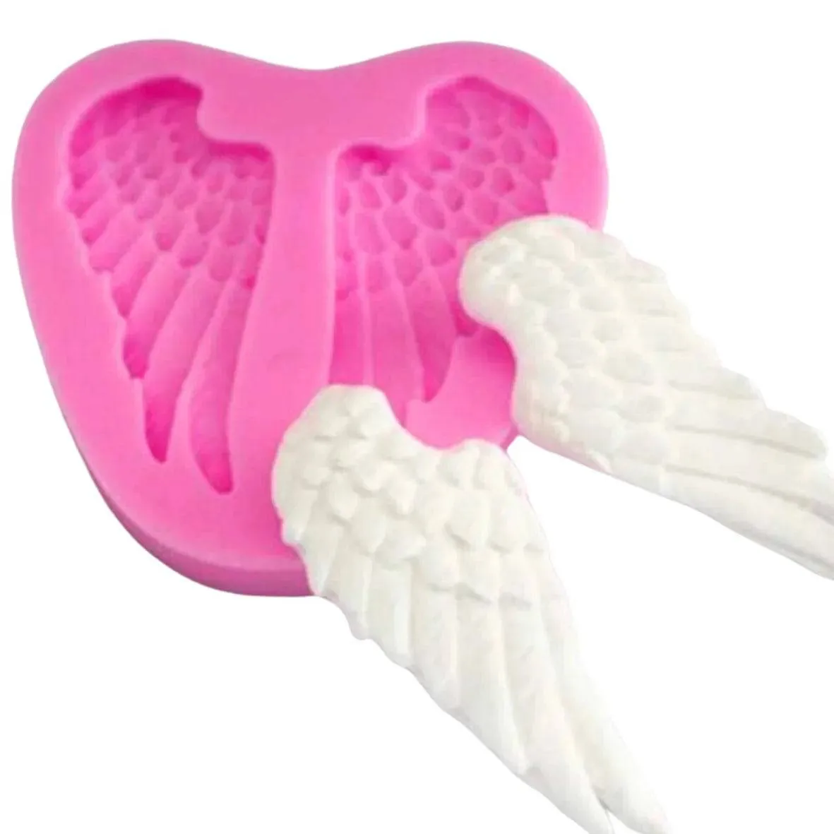 Angel Wings Shape Silicone Fondant Gum Paste Mould