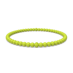 Beaded Stackable Silicone Bracelet - Lightning