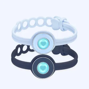 Candy Original Touch Bracelets(Deep Blue Light Blue)
