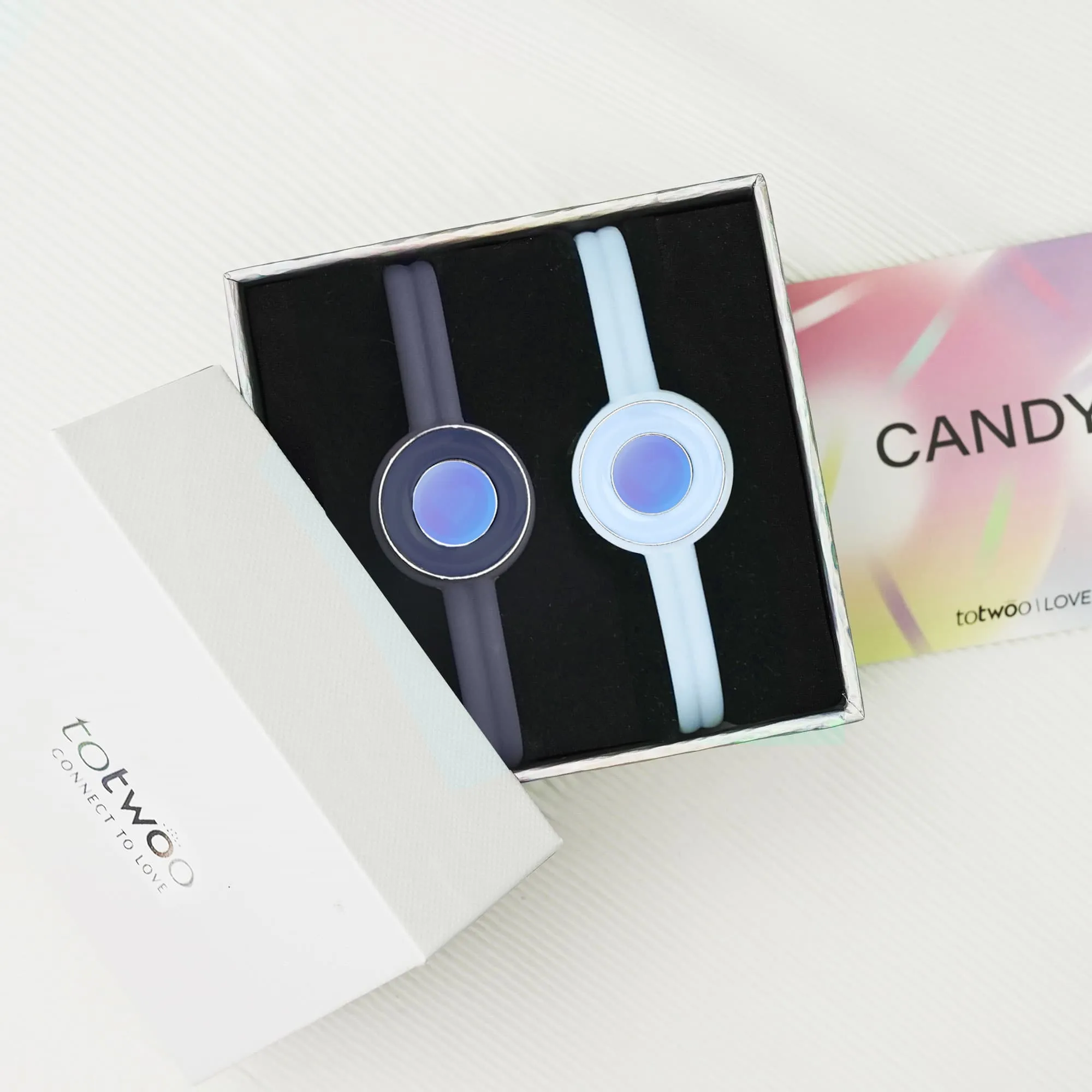Candy Original Touch Bracelets(Deep Blue Light Blue)