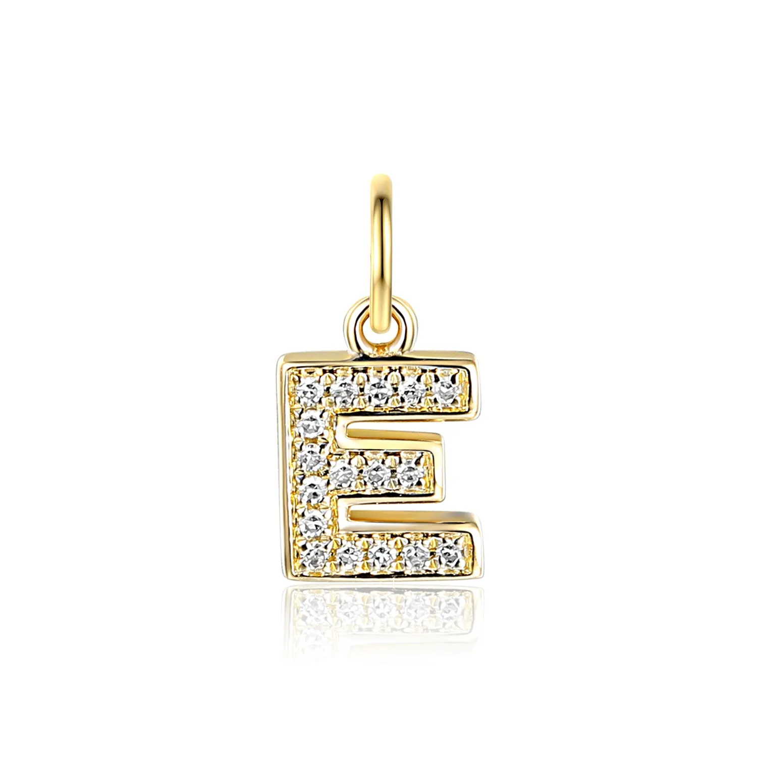 Charm Collection Diamond Embellished Initials | Solid 9K Gold