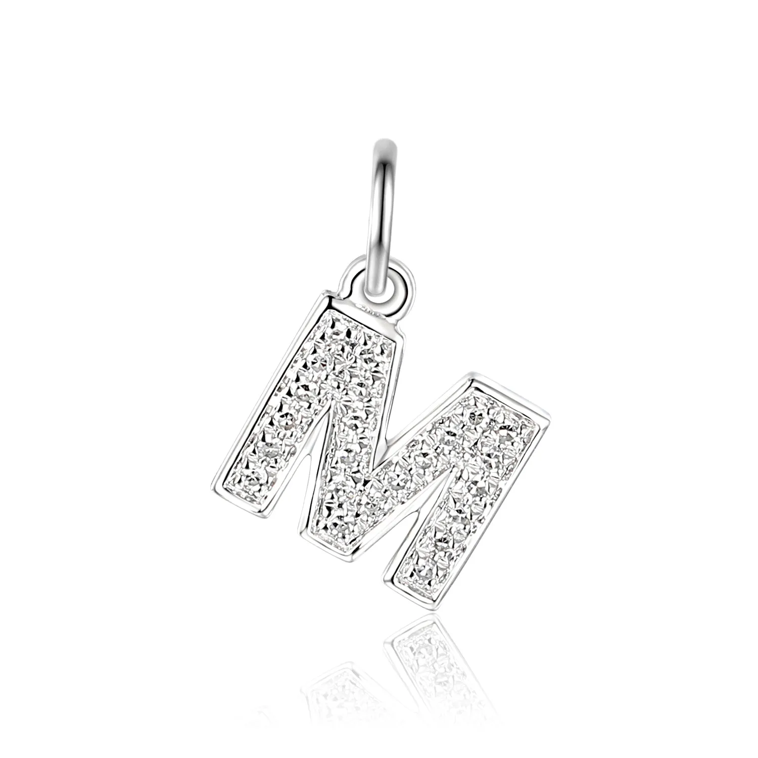 Charm Collection Diamond Embellished Initials | Solid 9K Gold