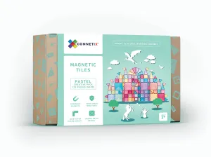 Connetix Magnetic Tiles 120 Piece Pastel Creative Pack