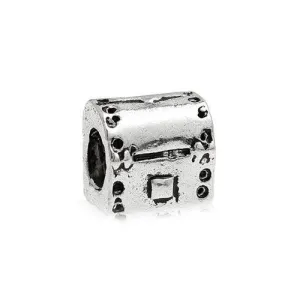 Design Treasure Chest European Bead Compatible for Most European Snake Chain Charm Bracelet
