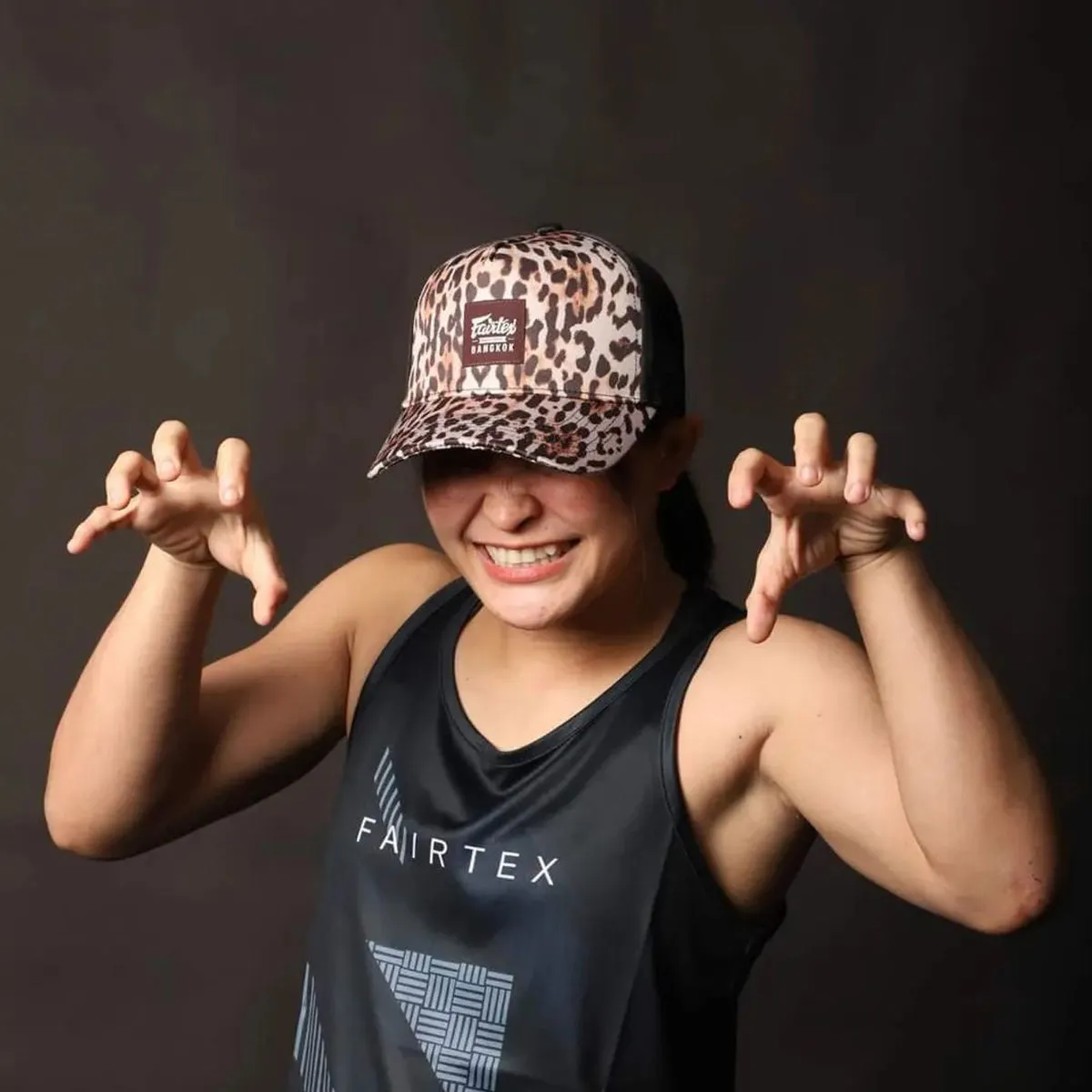 Fairtex CAP10 Trucker Cap Leopard/Black