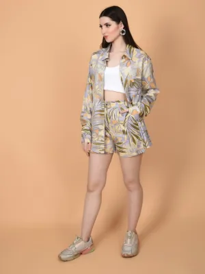 Flawless Women Floral Printed Co-ords Set | ALEX