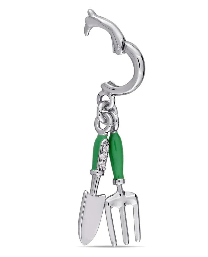 Fork and Trowel Charm