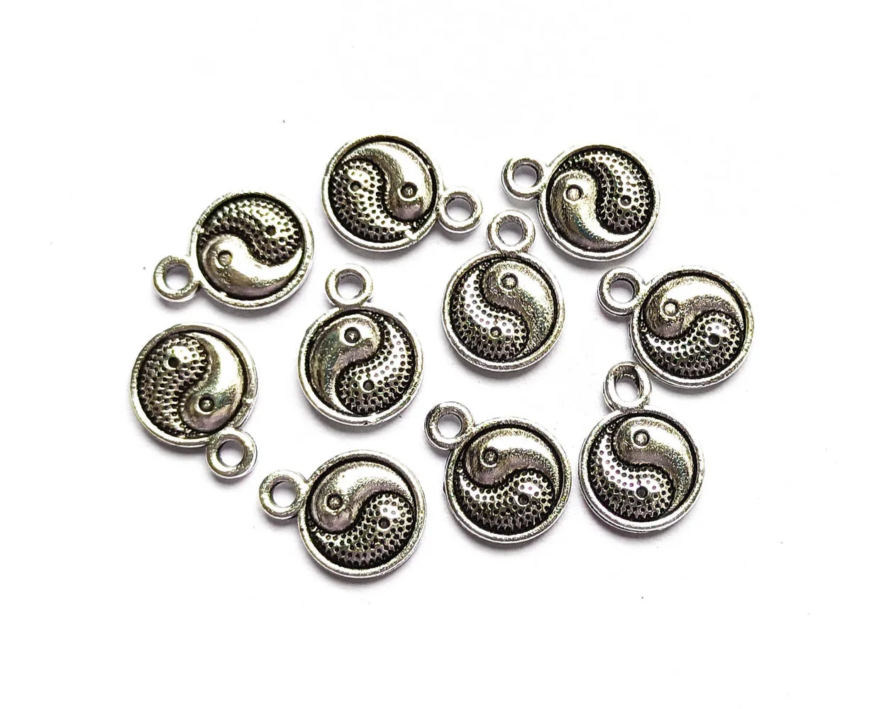 German Silver Fancy Charms