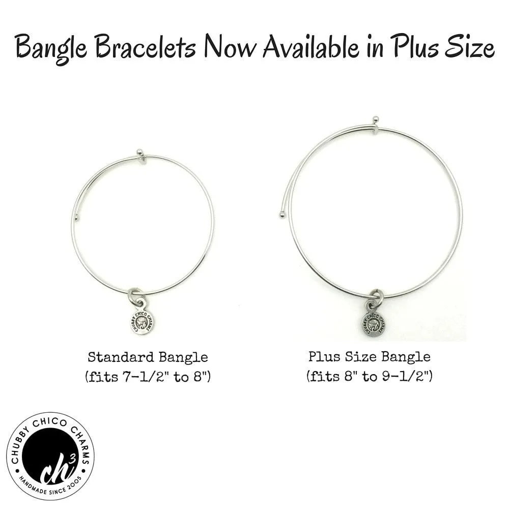 I Am Unique Crystal Beaded Toggle Style Bracelet