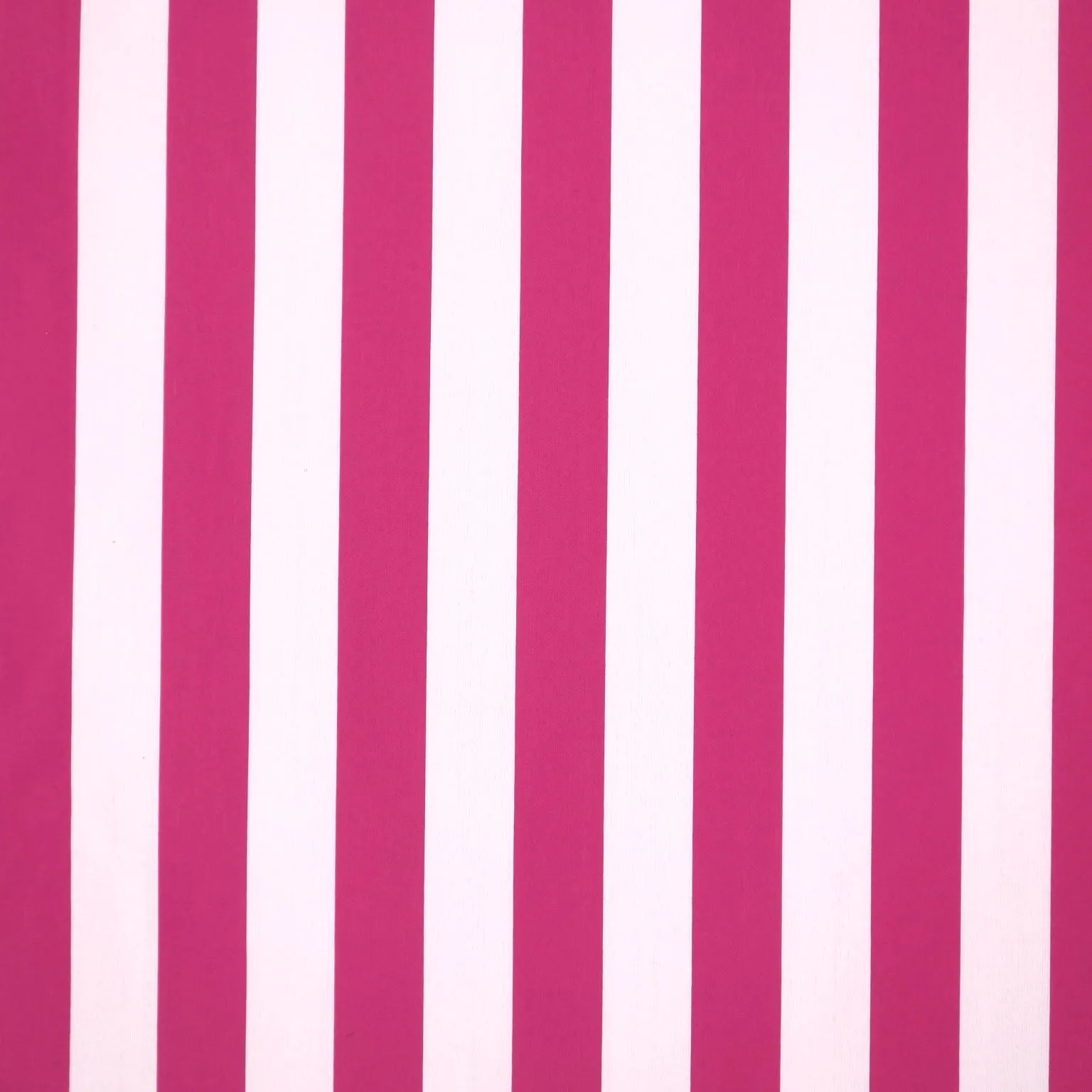 Ivory and Fuchsia Stripe Printed Polyester Mikado Fabric