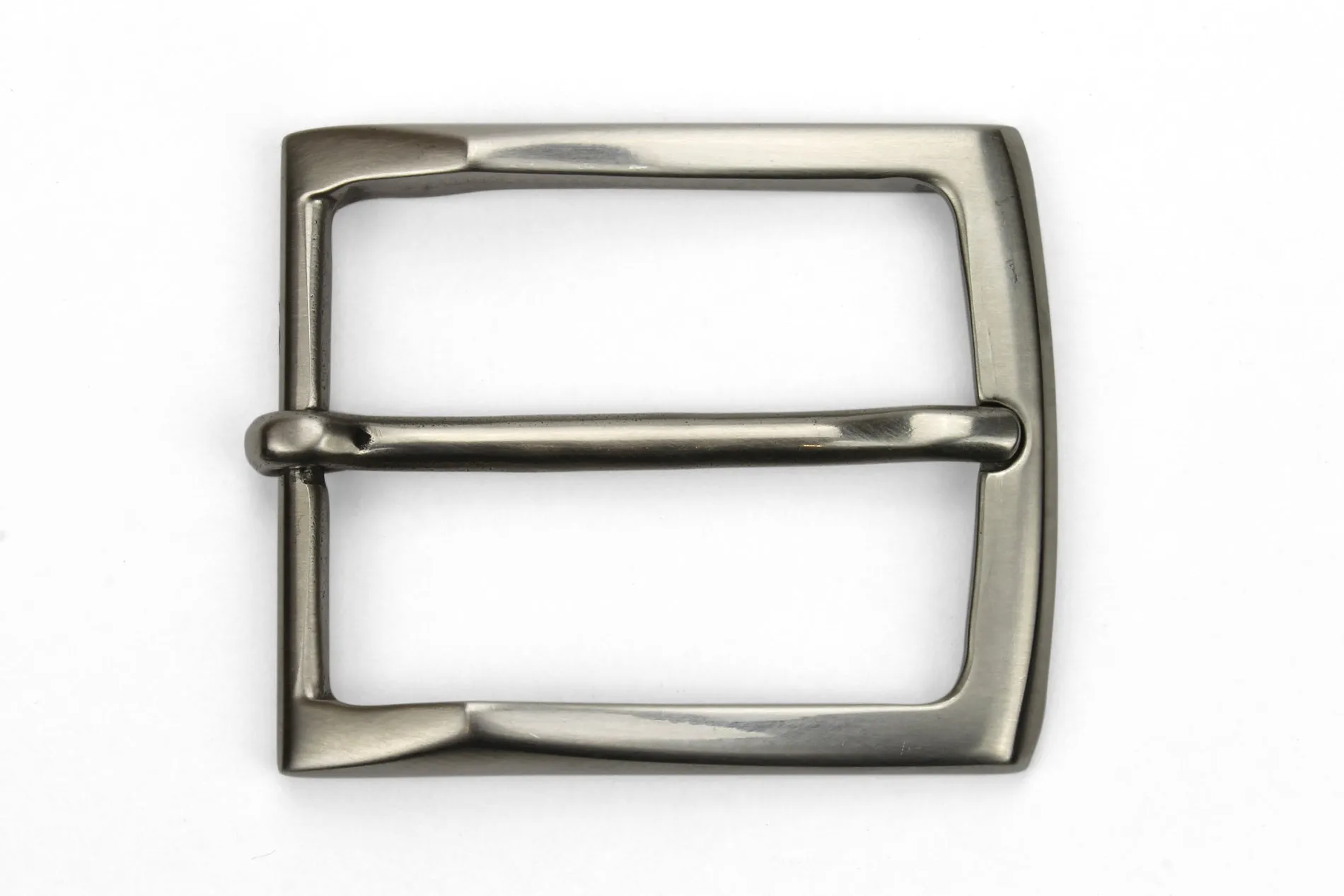 Kinked Edge Stainless Steel Buckle 35mm