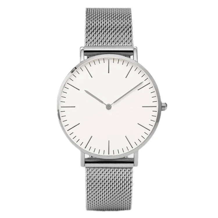 Ladies Casual Quartz Watch (Steel)