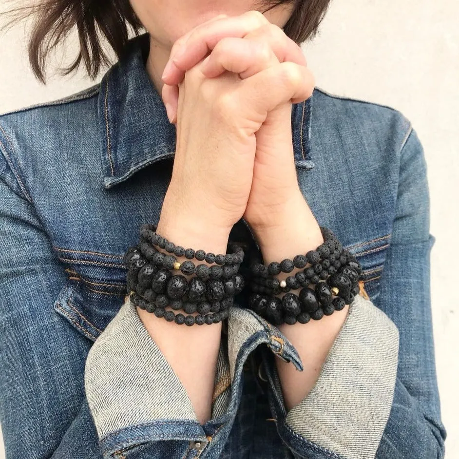 Lava Bead Essential Oil Diffuser Bracelet