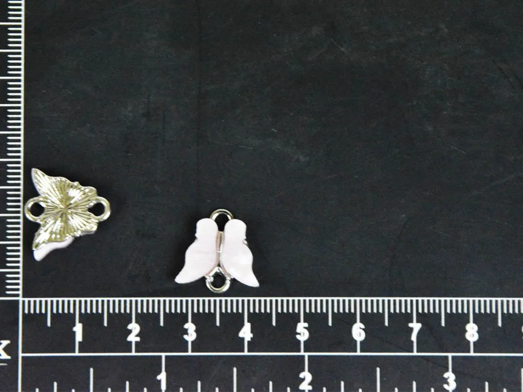 Light Pink Butterfly Designer Metal Charms