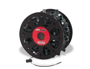 Lite-Netics 250' Green C9 Magnetic Socket Spool 12" Spacing SPT1