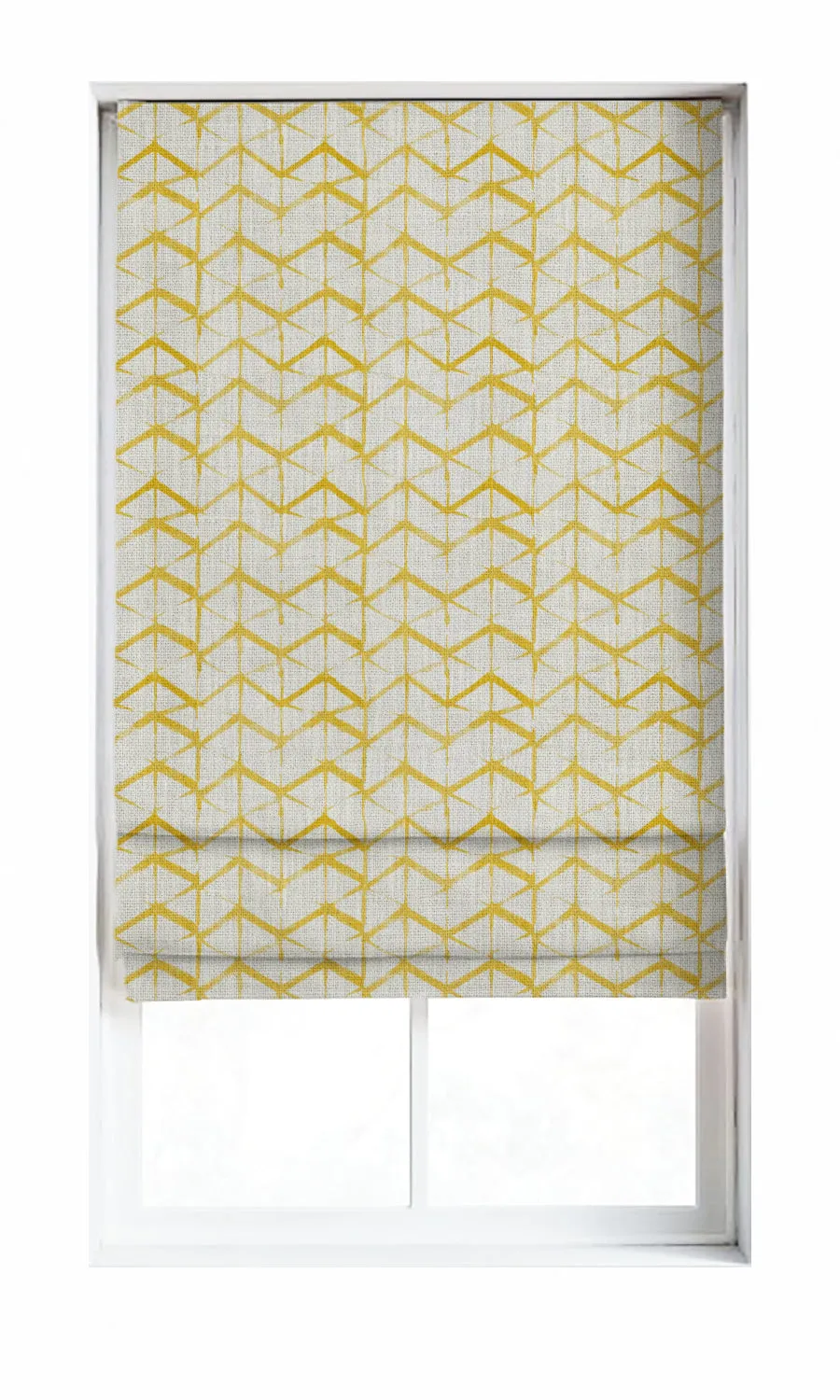 'Midas Prominence' Made-to-Order Geo Shades (Eggshell White/ Yellow)