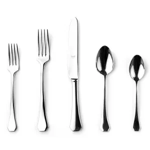 Moretto Five-Piece Flatware Place Setting