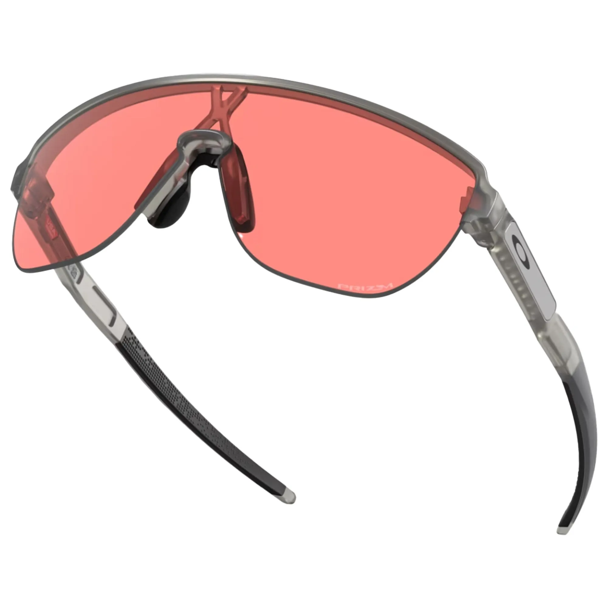 Oakley OO9248-1142 Corridor Sunglasses Re-Discover Prizm Peach Lens Matte Grey Ink Frame