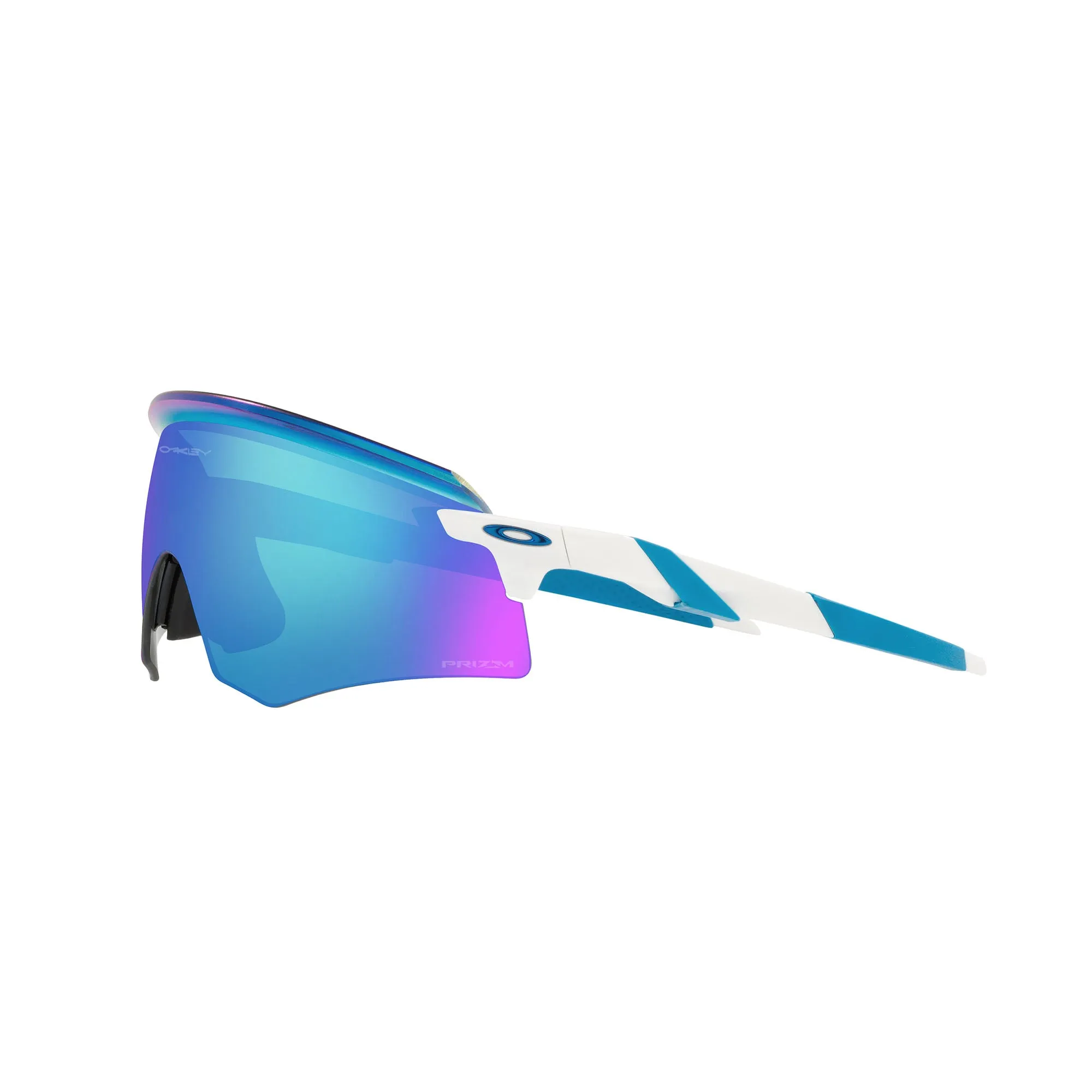 Oakley OO9471-0536 Encoder Sunglasses Polished White Frame w Prizm Sapphire Lens