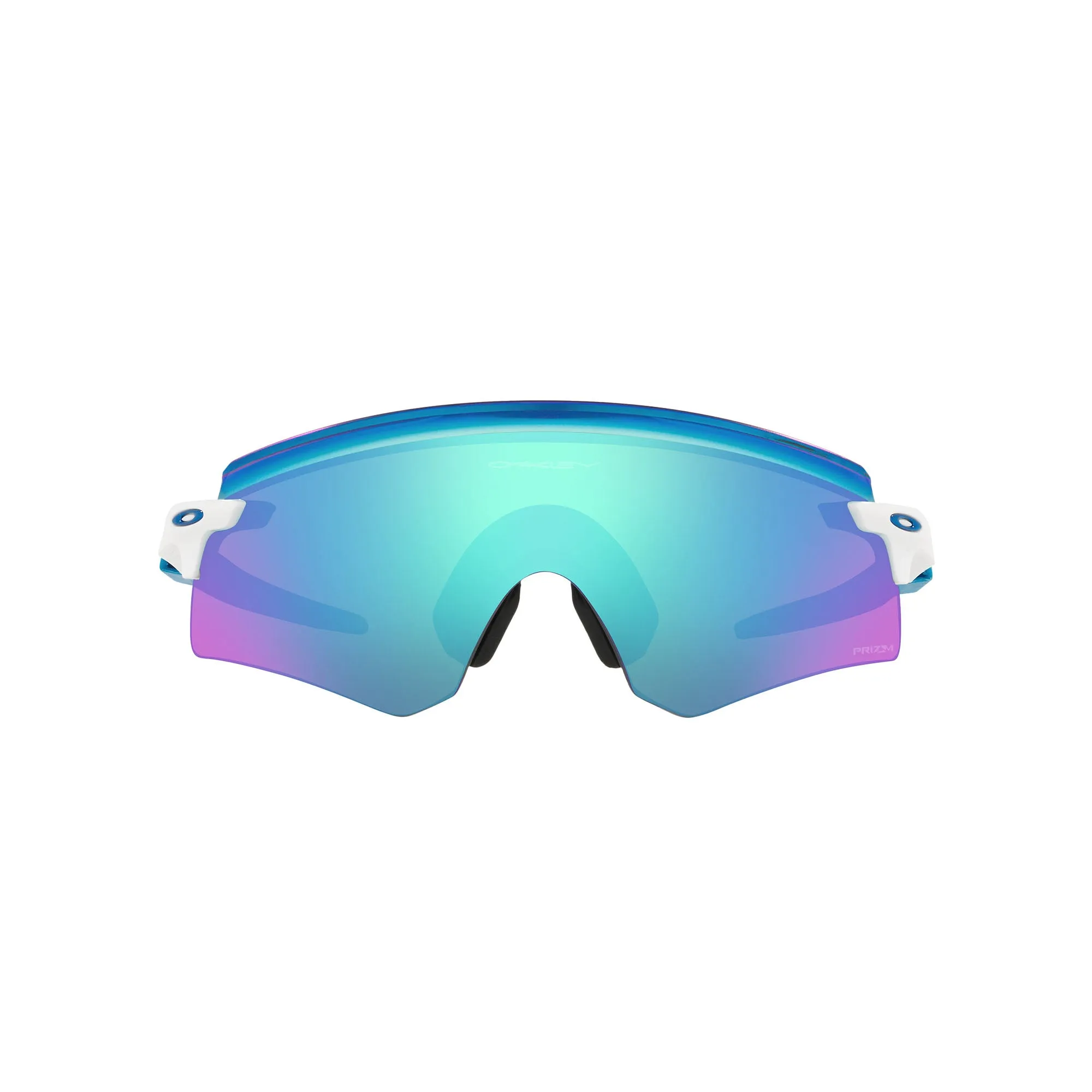 Oakley OO9471-0536 Encoder Sunglasses Polished White Frame w Prizm Sapphire Lens