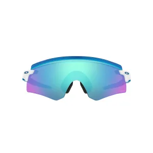 Oakley OO9471-0536 Encoder Sunglasses Polished White Frame w Prizm Sapphire Lens