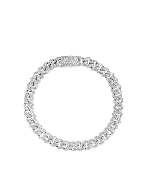 Ornate Timeless Cuban Chain Bracelet