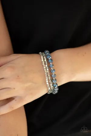 Paparazzi Bracelet ~ Celestial Circus - Blue