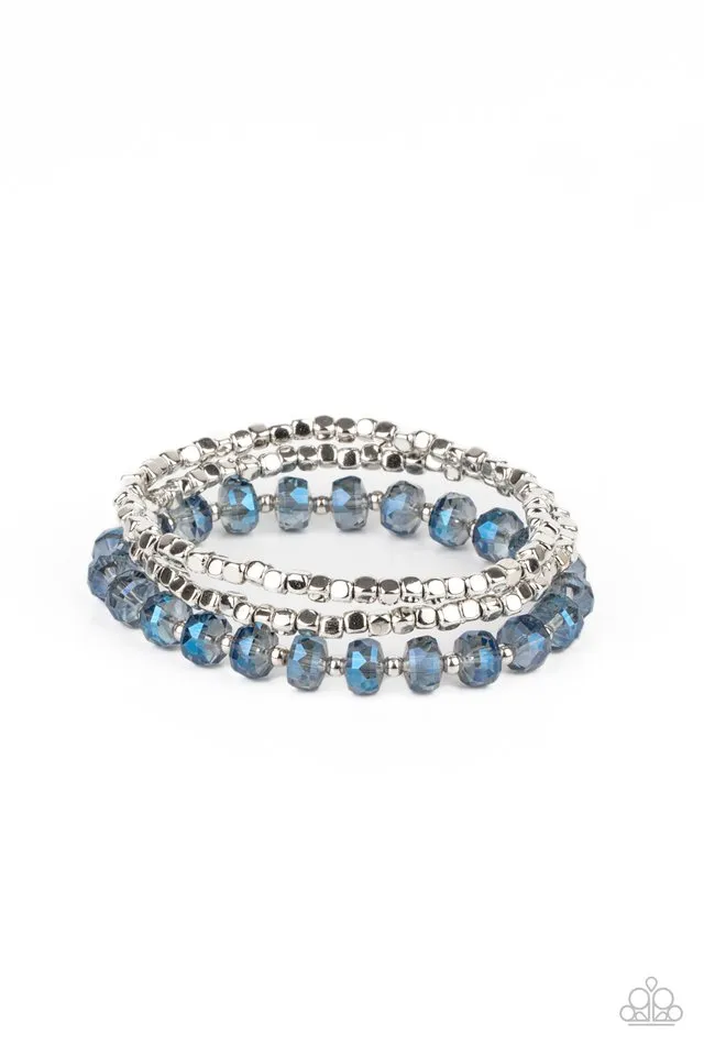 Paparazzi Bracelet ~ Celestial Circus - Blue