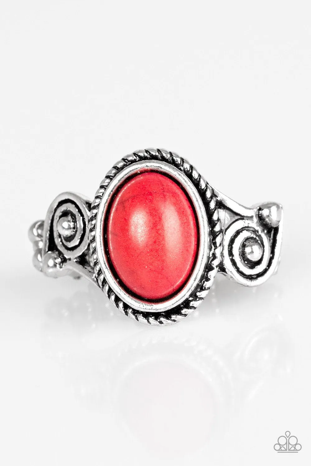 Paparazzi Ring ~ Cactus Creek - Red