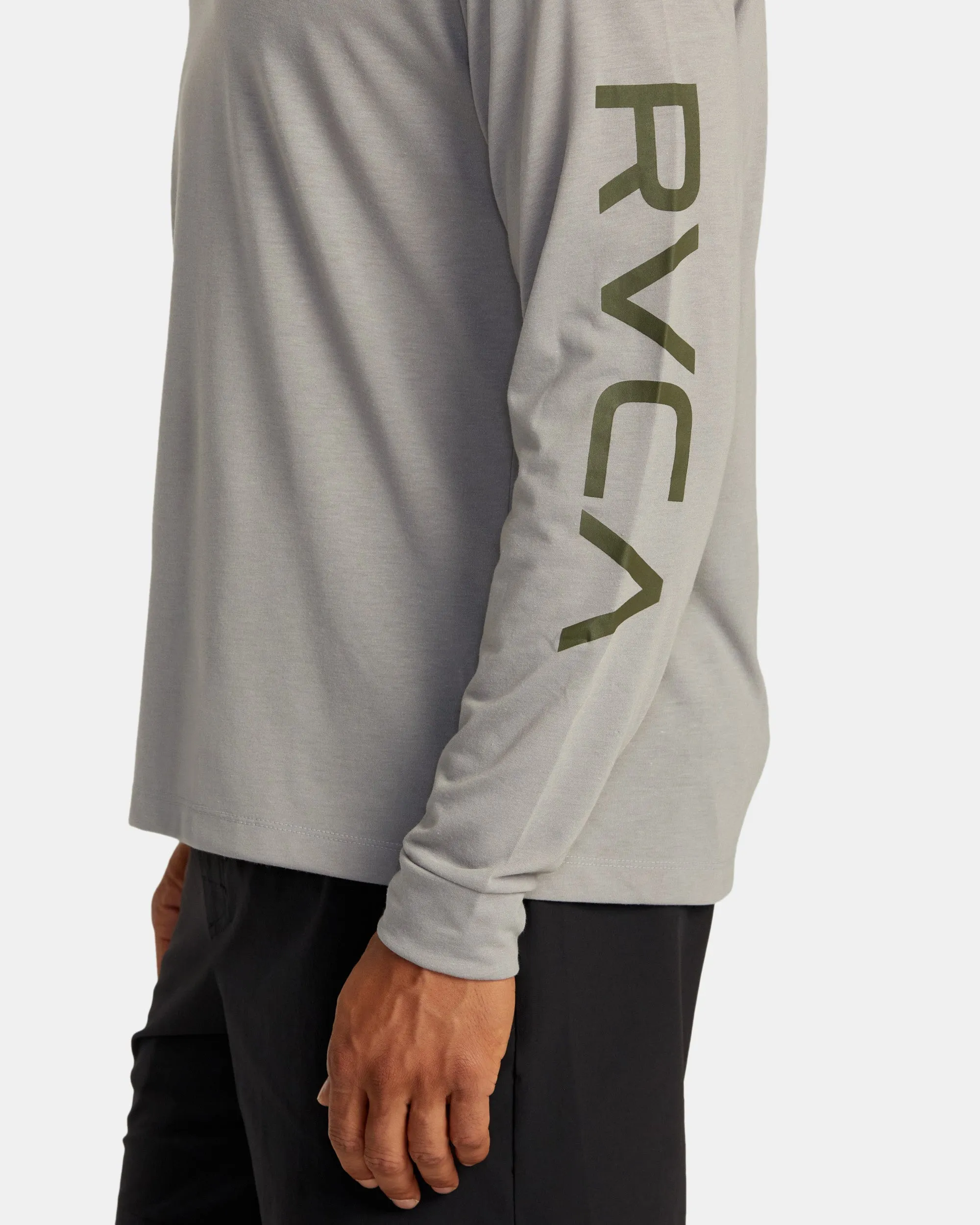 RVCA 2x Long Sleeve T-shirt - Stone
