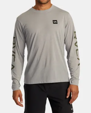 RVCA 2x Long Sleeve T-shirt - Stone