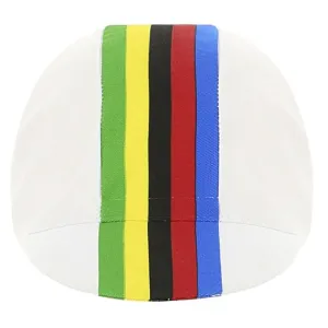 Santini UCI Rainbow Stripes Cycling Cap