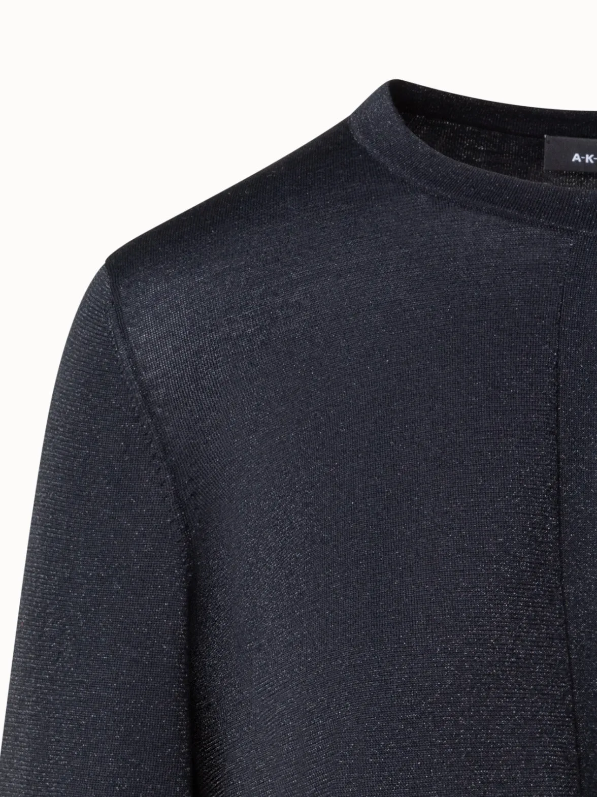Short Silk Bolero Knit Cardigan with Lurex