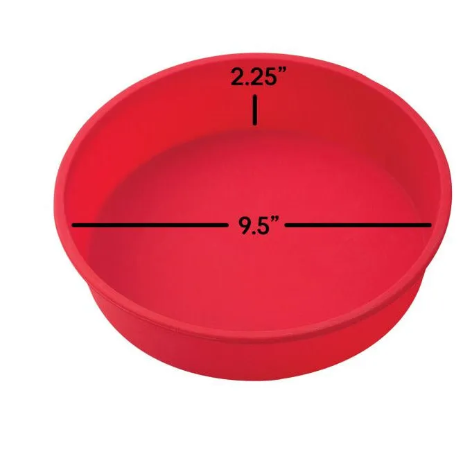Silicone Round Cake Pan 9.5”