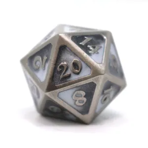 Single d20 - Mythica Spellbinder Shadesteel