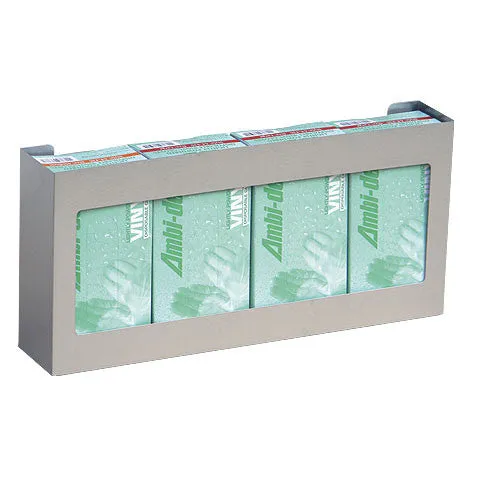 Stainless Steel Glove Box Holder (Quadruple)