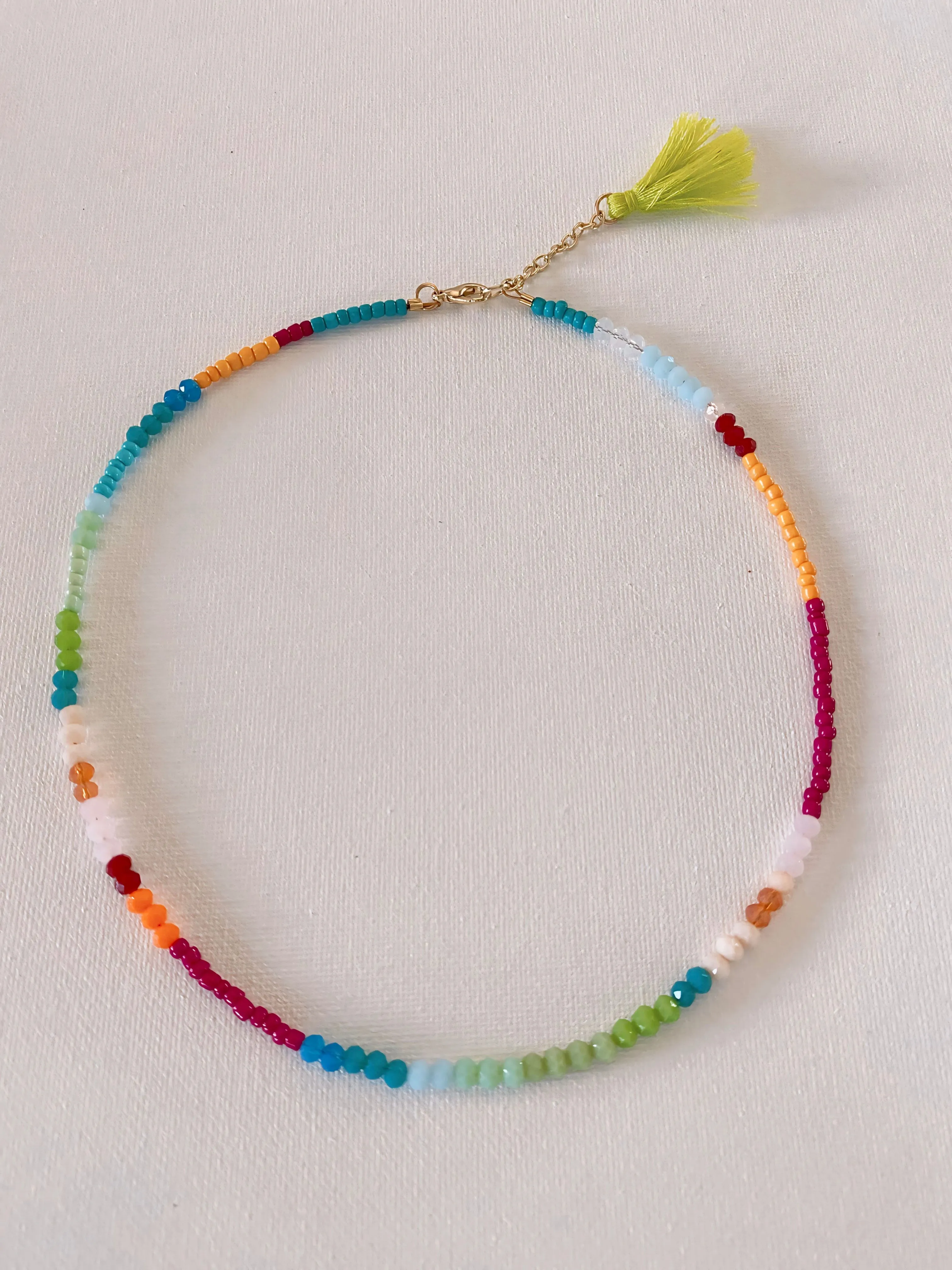 Sun Seeker Beaded Necklace