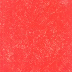 Tonga Batiks - Brightside Fireworks Tomato Yardage