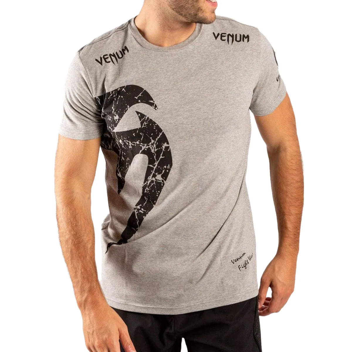 Venum Giant Men's T Shirt Grey/Black