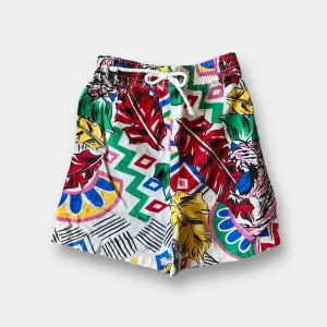 Vintage Colorful Printed Shorts 4T USA