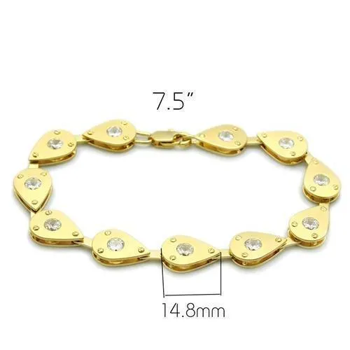 Women's Bracelets - LO2015 - Matte Gold & Gold Brass